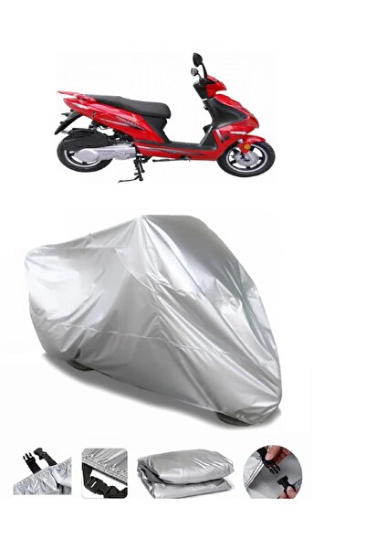 Breen Motoran Wind 125 علامة تجارية رمادية مقاومة للماء للدراجة النارية