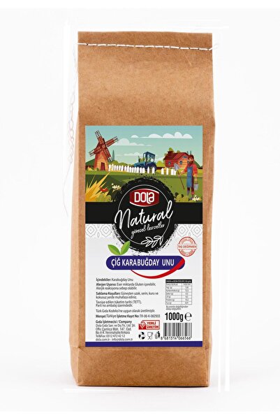 Dola Natural Çiğ Karabuğday Unu 1 Kg
