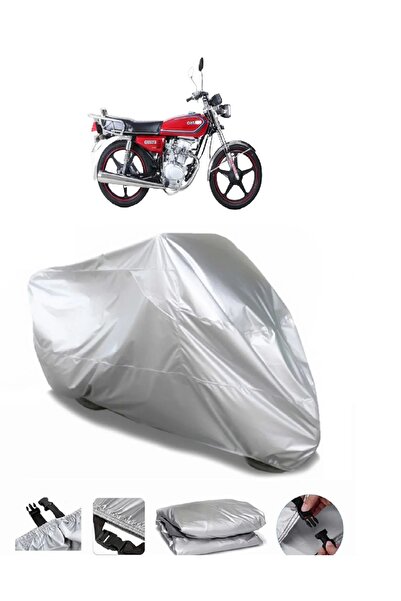 Breen Kuba CG 100/KM125-6 GRİ SU GEÇİRMEZ MOTOSİKLET BRANDASI PREMİUM