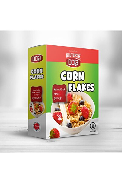 Dola Glutensiz Mısır Gevreği Corn Flakes 300 gr Gluten Free