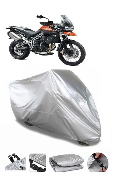 Breen ماركة دراجة نارية مقاومة للماء باللون الرمادي من Triumph Tiger 800 XC