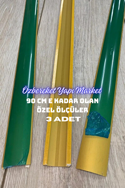 özbereketyapimarket Alüminyum Bantlı Kapı Eşik Profili Sarı / Kapı Altı Çıtas...