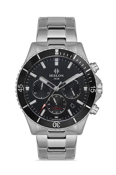 Hislon Ms138v-04ss Titanium Men's Wristwatch