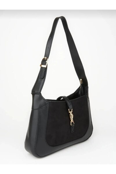 BİG DAYS Faux Leather Women's Hand and Shoulder Bag with Buckle Detail