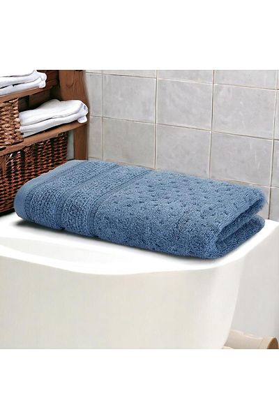 Hobby T.concept Arello Coton Soft Cotton Towel Petrol Blue 50*90 Cm