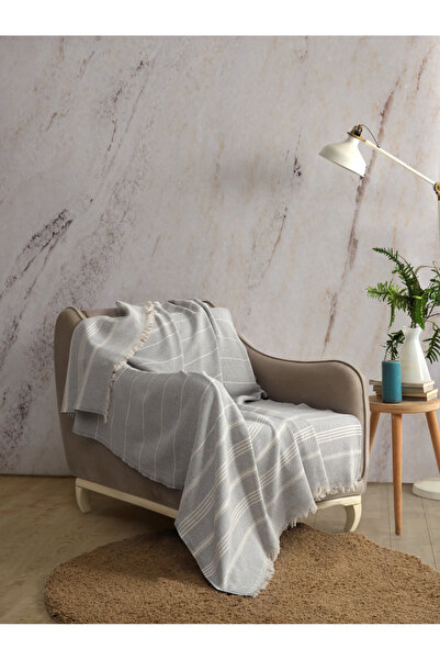 Fushia Tekli Koltuk Berjer Örtüsü | Tv Şalı | Tv Battaniyesi | Diz Battaniyesi 130x170cm