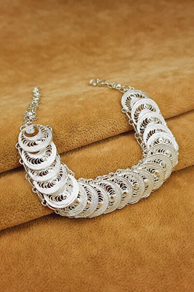 Güzel Gümüşçülük 925 Ayar Gümüş Mardin Midyat Yöresel Telkari El Işçiliği Kad...