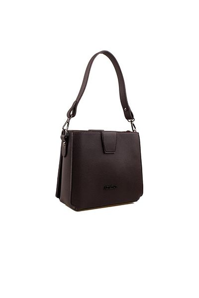 Armine Brown Square Small Size Women's Handbag