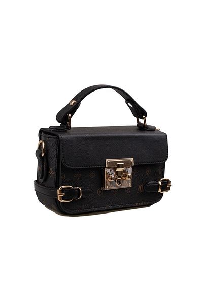 Armine Black Printed Women's Classic Handbag