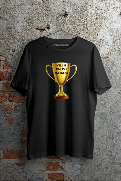 venüsdijital BABAYA CADOU CEL MAI BUN TATĂ AL ANULUI TRICOU CU IMPRIMEU