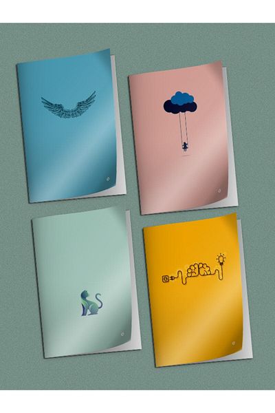 Motivasyon Yayınları Motivation Notebook Swing from the Cloud+kitty+trend+wing