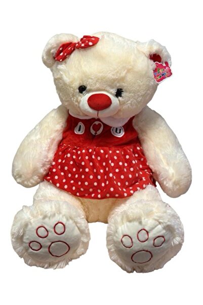 Prestij Elbiseli Sevimli Ayıcık Büyük Boy 70 Cm Uyku Arkadaşı Sevimli Ayıcık ...