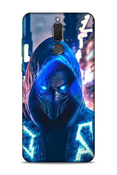 Lopard حافظة هواوي ميت 10 لايت مارا هاي فاي 16 باللون الأسود هاكر باللون الأزرق الداكن