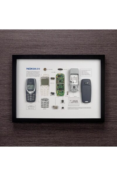 NinaStore NOKİA 3310 Çerçeve Sanatı Lüks Hediye