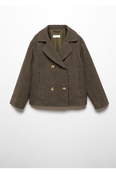 MANGO Kids Khaki Jacket for Kids