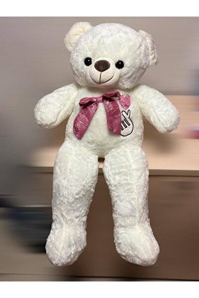 Prestij Büyük Boy Sevimli Ayıcık Kurdaleli Uyku Arkadaşı Obje Dekor Koca Ayıc...