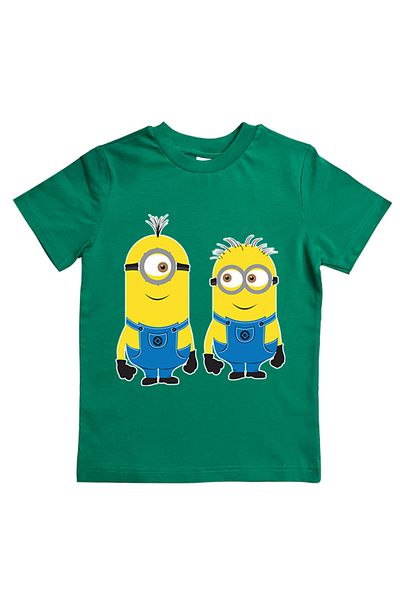 Minions Tricou pentru copii de vară - imprimat, bumbac pieptănat