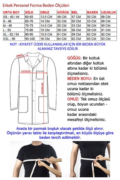TIPTEKS Cleaning Staff Men's Work Apron