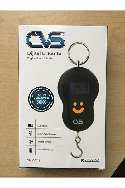 CVS DN0117 DİJİTAL EL KANTARI 50 KG