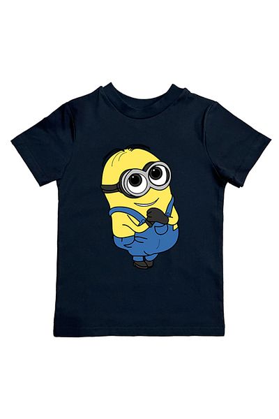 Minions Καλοκαιρινό Παιδικό T-Shirt - Βαμβακερό χτενισμένο με στάμπα
