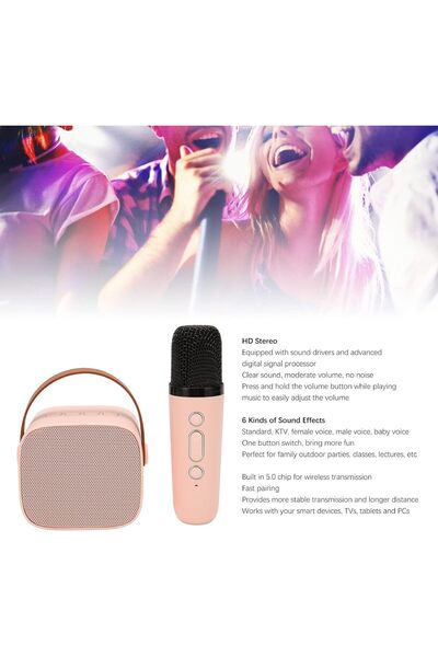 Hediye Rüzgarı KARAOKE MİKROFON HAPÖRLÖR SETİ