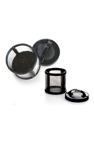 abnturk 1 Adet Çaydanlık içine Konulan Özel Plastik Süzgeç Kafesli 18-10 Çeli...