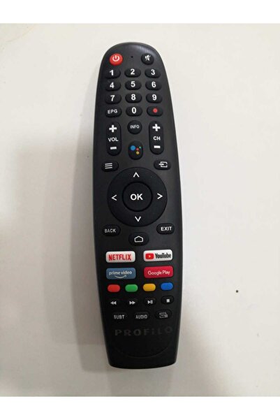 Profilo Blaupunkt Yazılı Tv Uyumlu Yeni Seri Sesli Komut Tv Kumandası