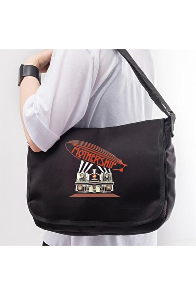 Touz Moda Rock serija - Led Zeppelin Mothership Štampano Unisex Poštarska torba