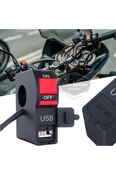 ŞüsCarOto Aksesuar Motosiklet Atv Elektrikli Bisiklet 12V Açma Kapama Düğmesi...