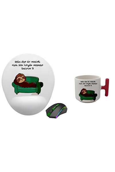 GünayStore لوحة ماوس مطبوعة بطبعة كوالا مطبوع عليها عبارة "إذا كان هناك مهنة،...