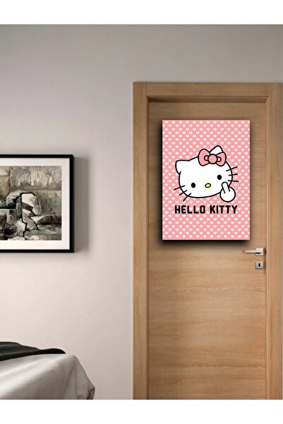 icase Hello City Ornament pentru ușă Concept de avertizare Tablou decorativ (...