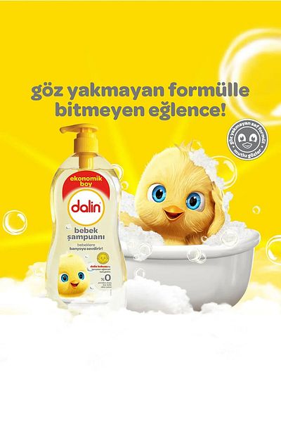 Dalin Shampoo Classic 900 Ml * 4 Pieces