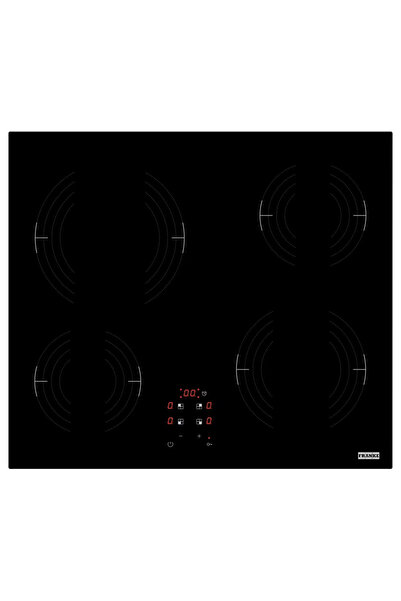 Franke 108.0669.349 Cam Seramik 60 cm. 4 Gözü Elektrikli Black Glass Ocak