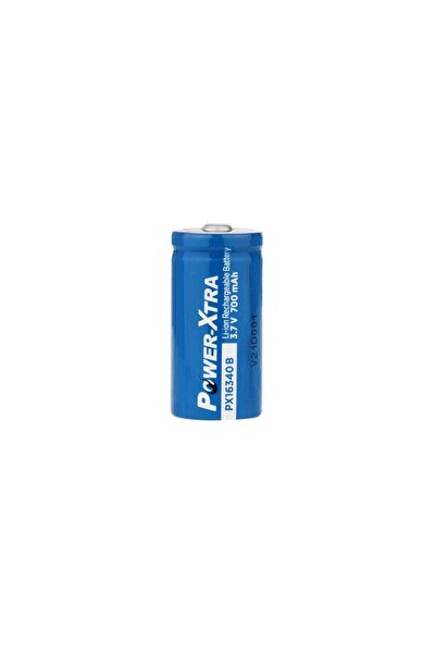 POWER-XTRA Px16340b - 3.7v 700 Mah Li-ion Şarjlı Pil - 3c