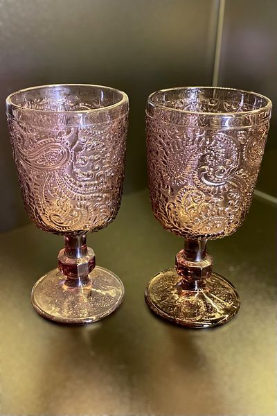 Lucky Art Glass Set for 2 People