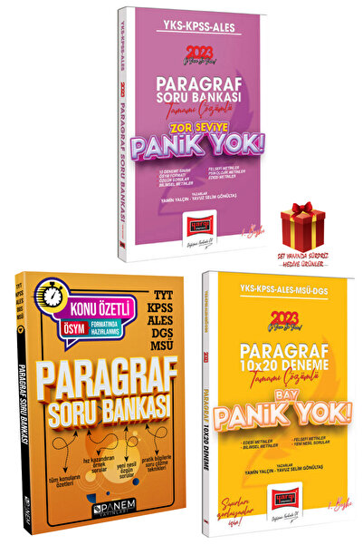 Yargı Yayınları Yargı KPSS Paragraf Soru Bankası+Panem Paragraf Soru Bankası+...
