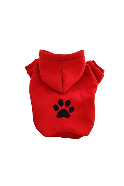 atelyu cat dog clothes paw pattern sweatshirt hoodie