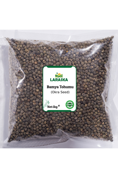 Laraska Bamya Tohumu 1kg - Okra Seed 1kg