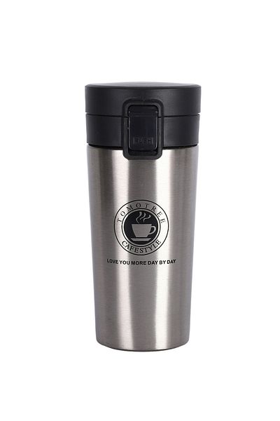 Weather Forecast Togg T10x Car Wake up Cup Holder 304 L Steel Gray 500 ml Coffee Hand Thermos Mug
