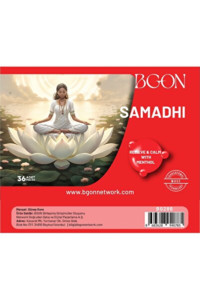bgon Transdermal Ağrı Bantı Samadhi