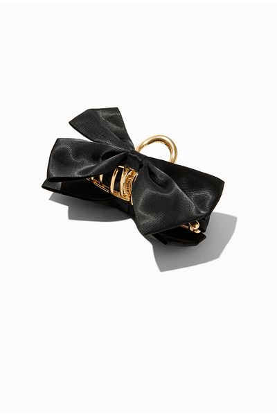 Roberta Lorenz Women's Ribbon Bow Clothespin Buckle