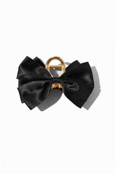 Roberta Lorenz Women's Ribbon Bow Clothespin Buckle