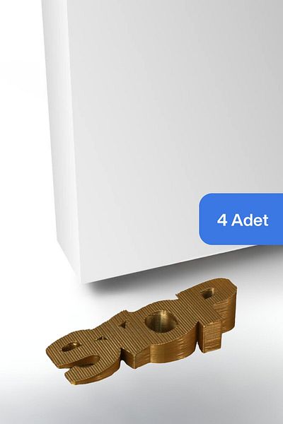 Evene Gold Color Decorative Door Stopper - 4 Models