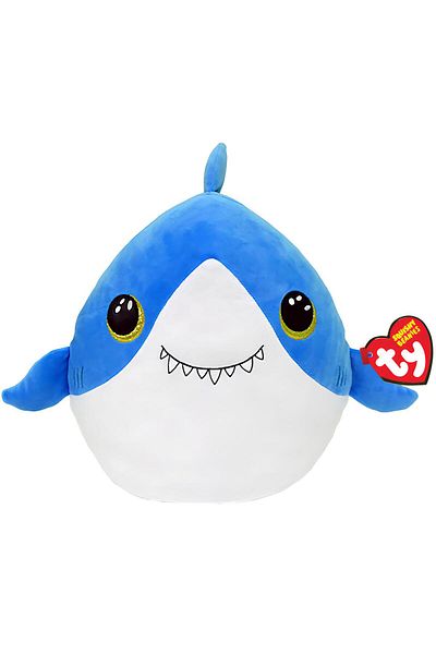 TY Beanie Boos TY Shark Finsley اسفنجي 35 سم