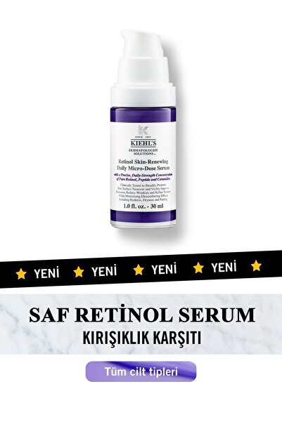 Kiehl's Kırışıklık Karşıtı Günlük Dermatologist Solutions Retinol Içeren Seru...