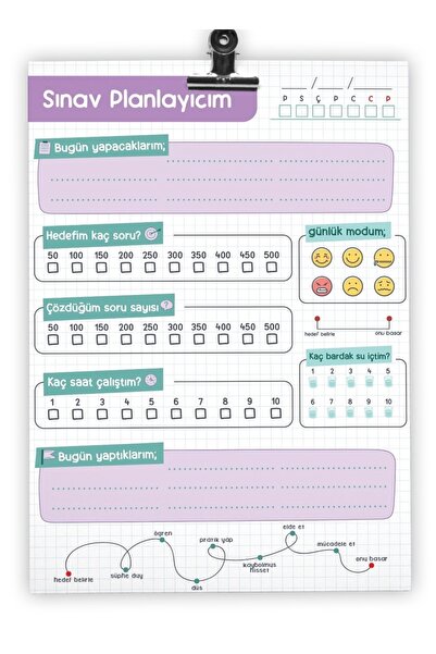 Planneradair SINAV PLANLAYICIM TYT-AYT-LGS-KPSS
