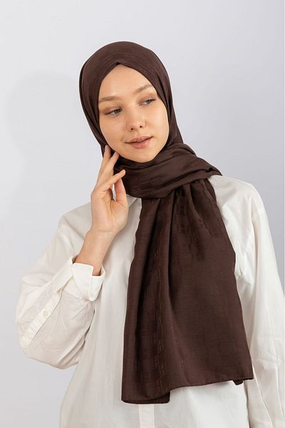 hijabchi Εισαγόμενο Μονόγραμμα - Bitter Brown