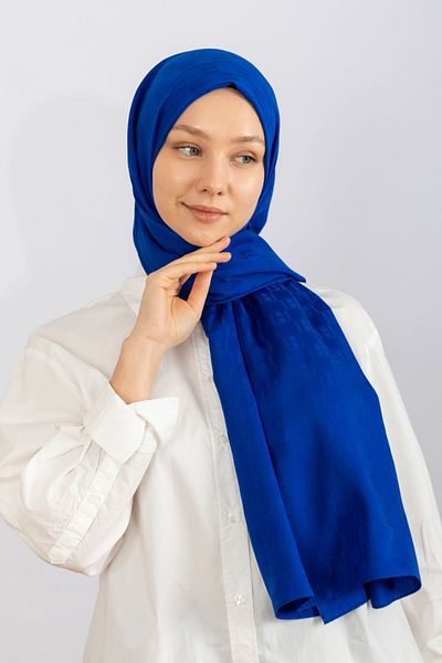 hijabchi Εισαγόμενο Μονόγραμμα - Saks Blue