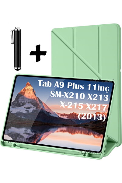 m.tk moveteck Samsung Galaxy Tab A9 Plus 11 Inç Uyumlu Kılıf Kalem Bölmeli Uy...