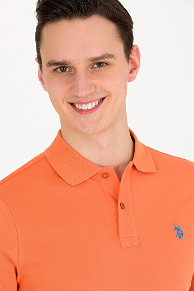 U.S. Polo Assn. Футболка з логотипом та коміром-поло